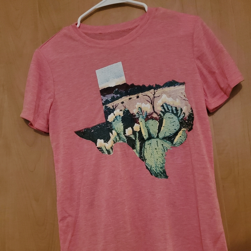 Texas Cactus tshirt
